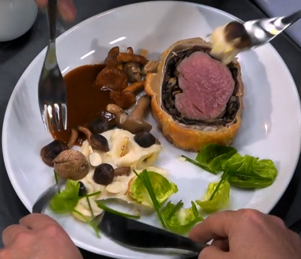 Hvad drikker man til beef wellington