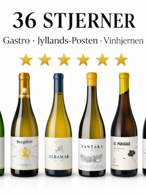 36 stjerner & 6 vine - super anmeldte vine som tager dig med storm